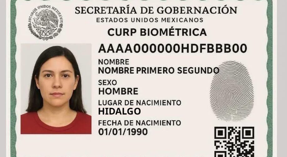 Esta es la fecha exacta en la que será obligatoria la CURP biométrica ...